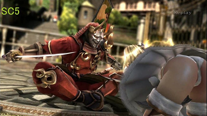 Illustration for article titled The Difference Between SoulCalibur V and SCIV in Two NSFW Photos
